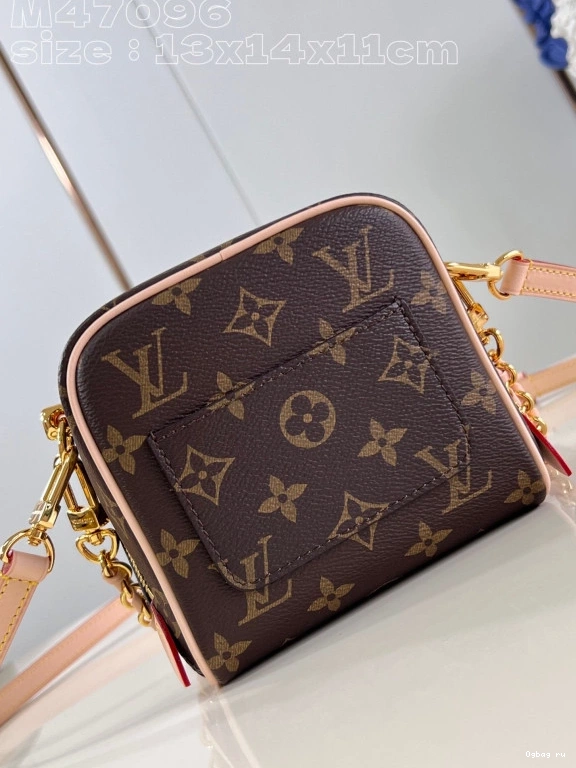 LOUIS Case-13*14*11.5CM In VUITTON Just 0813
